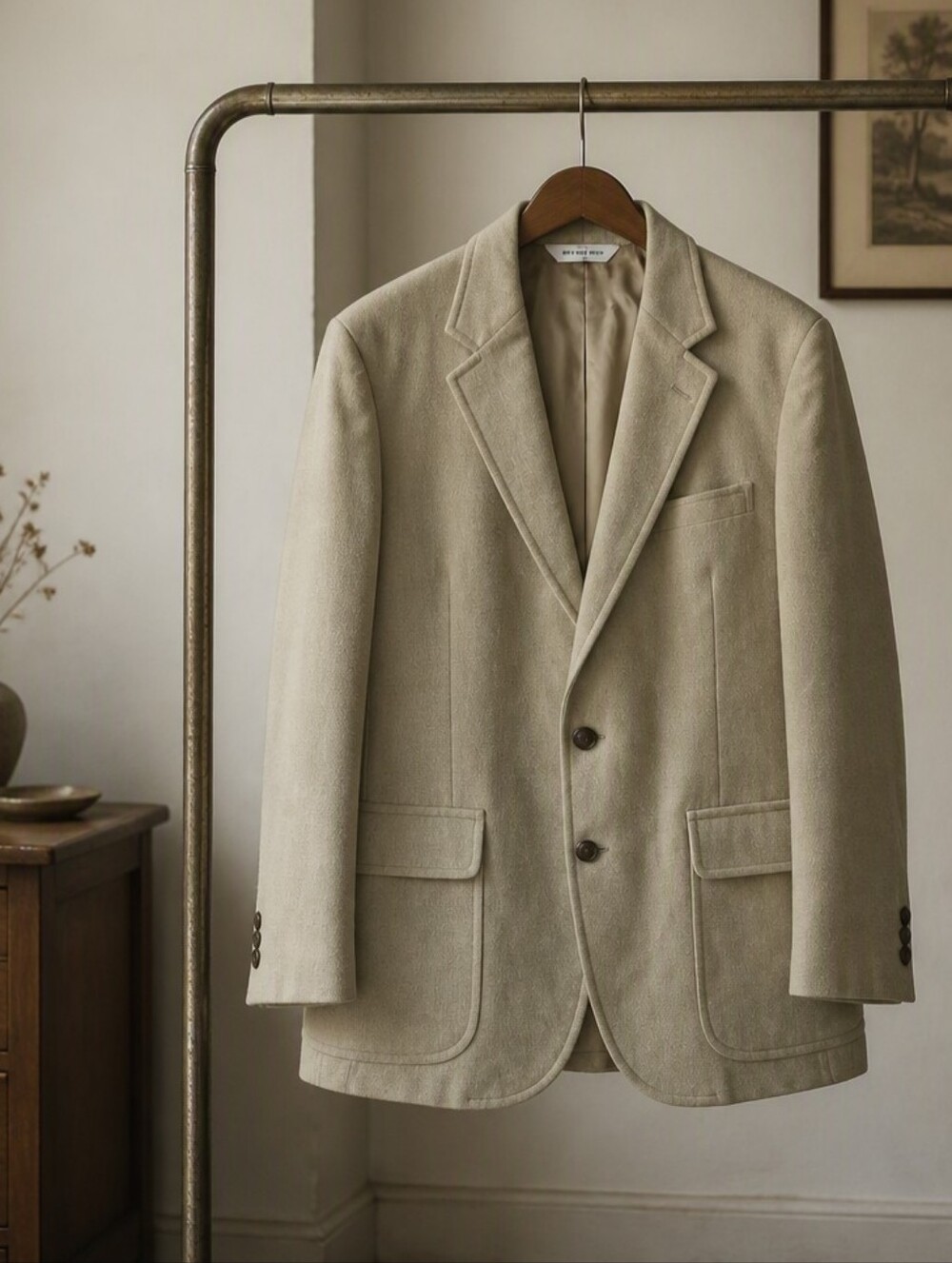 Men's Rare Vintage Barrister 100% Camel Hair